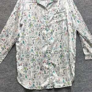 Disney Animators Collection Women's Princess Characters Satin Sleep Shirt